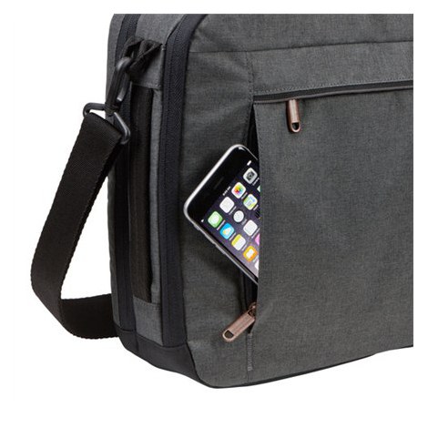 Case Logic | Fits up to size 15.6 "" | Era Hybrid Briefcase | Messenger - Briefcase/Backpack | Obsidian | Shoulder strap - 7